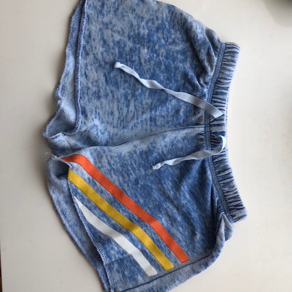 Girls blue shorts